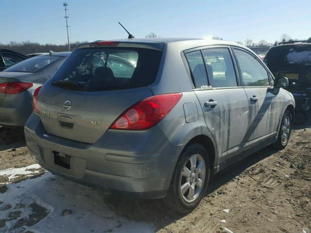 3N1BC13E69L410527 - 2009 NISSAN VERSA S SILVER photo 4