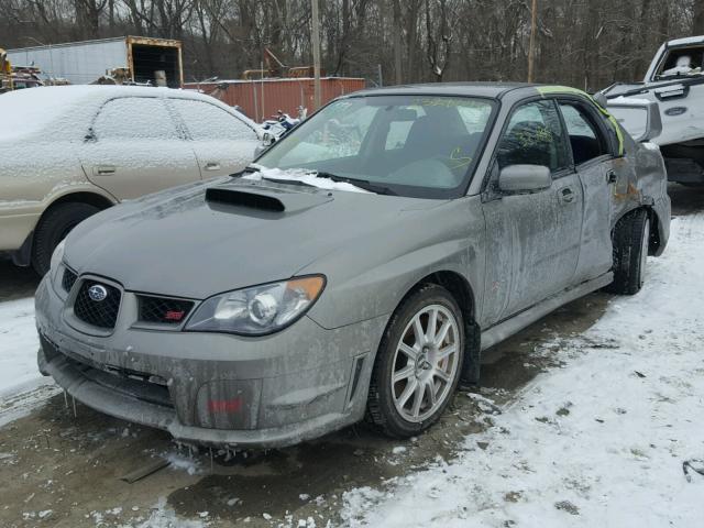 JF1GD70676L517177 - 2006 SUBARU IMPREZA WR GRAY photo 2