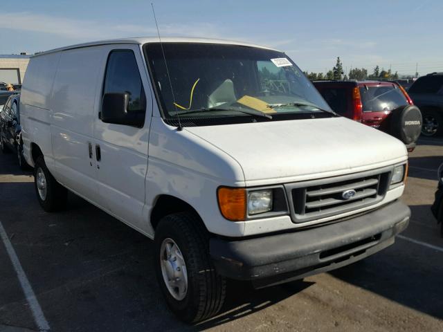 1FTNE24W56HB18458 - 2006 FORD ECONOLINE WHITE photo 1