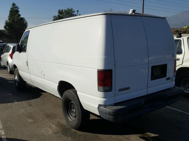 1FTNE24W56HB18458 - 2006 FORD ECONOLINE WHITE photo 3