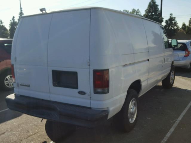 1FTNE24W56HB18458 - 2006 FORD ECONOLINE WHITE photo 4