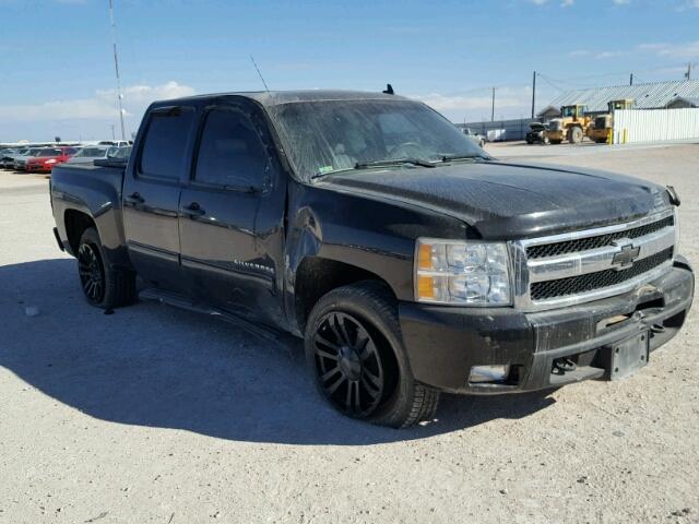 3GCPKTE33BG404244 - 2011 CHEVROLET SILVERADO BLACK photo 1