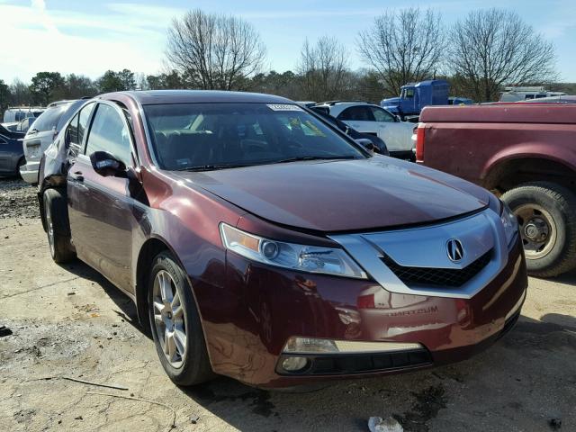 19UUA8F22AA027493 - 2010 ACURA TL MAROON photo 1