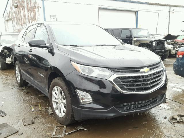 2GNAXJEV0J6163967 - 2018 CHEVROLET EQUINOX LT BLACK photo 1