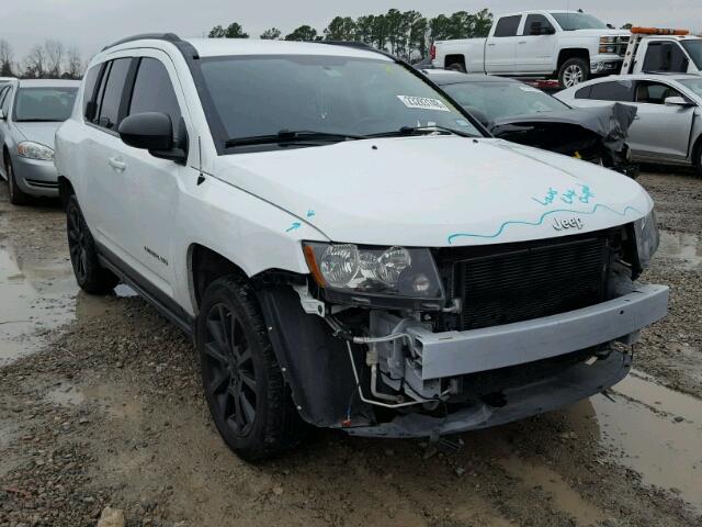 1C4NJCEB7CD678417 - 2012 JEEP COMPASS LA WHITE photo 1