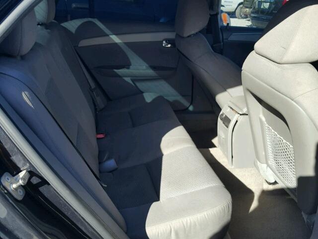 1G1ZB5E17BF377336 - 2011 CHEVROLET MALIBU LS BLACK photo 6