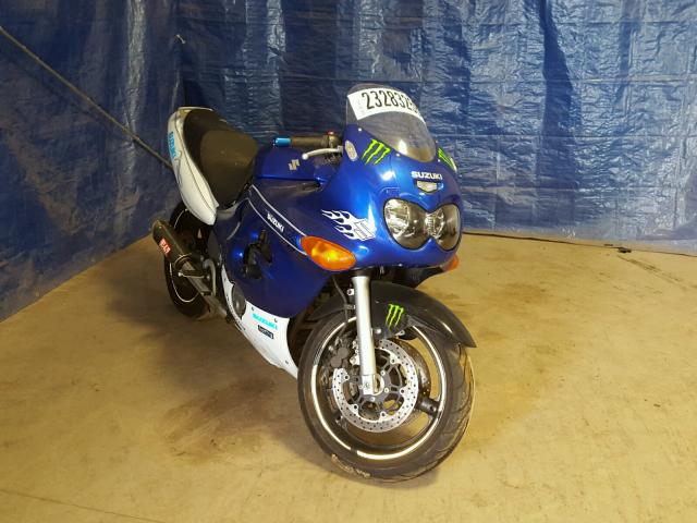 JS1GN79A452100113 - 2005 SUZUKI GSX600 F BLUE photo 1