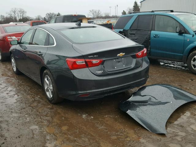1G1ZB5ST9HF271467 - 2017 CHEVROLET MALIBU LS GRAY photo 3
