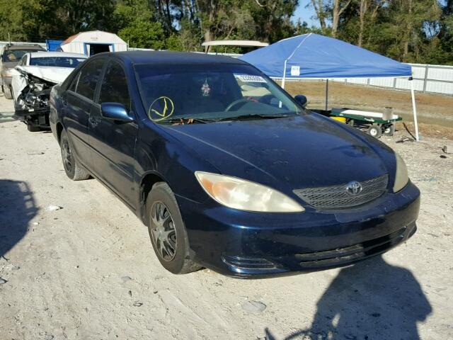 4T1BE32K83U198524 - 2003 TOYOTA CAMRY LE BLUE photo 1