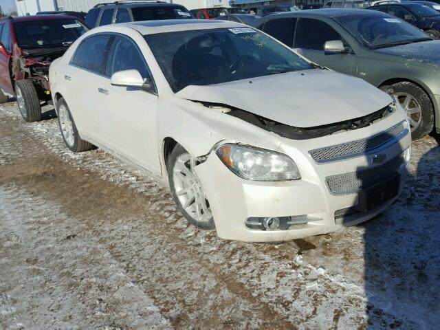 1G1ZE5E70BF100362 - 2011 CHEVROLET MALIBU LTZ WHITE photo 1