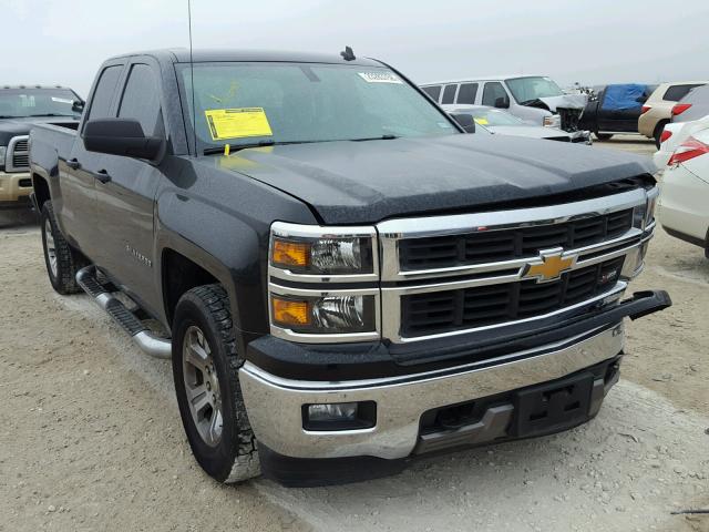 1GCVKREC3EZ111328 - 2014 CHEVROLET SILVERADO BLACK photo 1