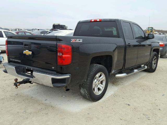 1GCVKREC3EZ111328 - 2014 CHEVROLET SILVERADO BLACK photo 4