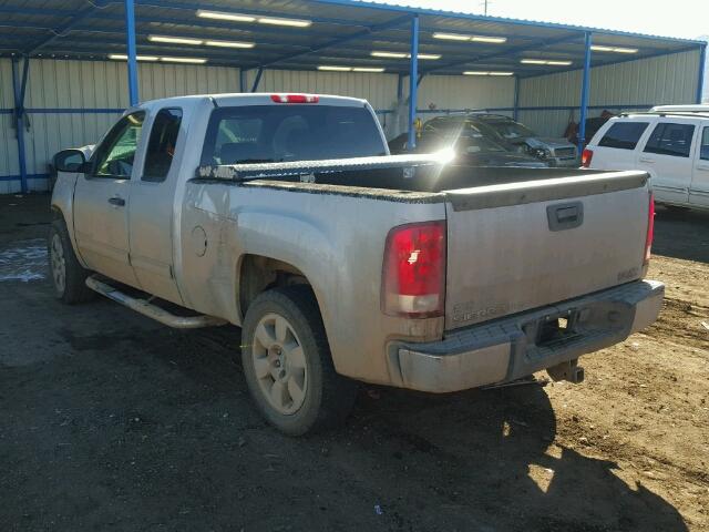 1GTEK29079Z234384 - 2009 GMC SIERRA K15 GRAY photo 3