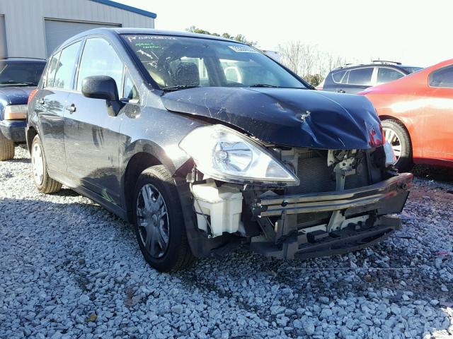 3N1BC1CP3CK247737 - 2012 NISSAN VERSA S BLACK photo 1