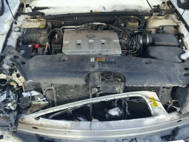 1G6KF54981U169984 - 2001 CADILLAC DEVILLE DT WHITE photo 7