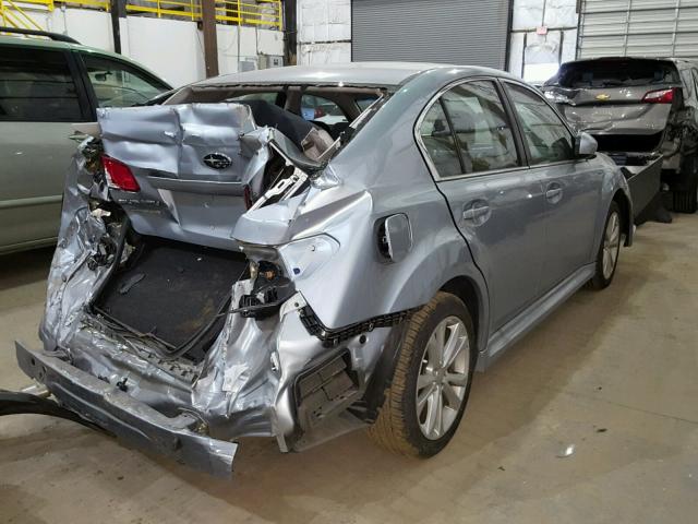 4S3BMBC62D3043879 - 2013 SUBARU LEGACY 2.5 SILVER photo 4