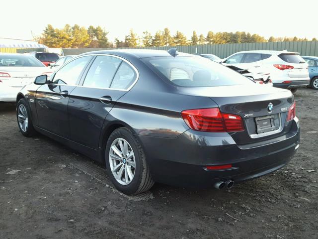 WBA5A7C56FD626735 - 2015 BMW 528 XI BLACK photo 3