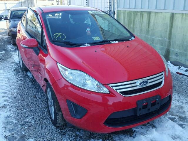 3FADP4BJ1DM123003 - 2013 FORD FIESTA SE RED photo 1