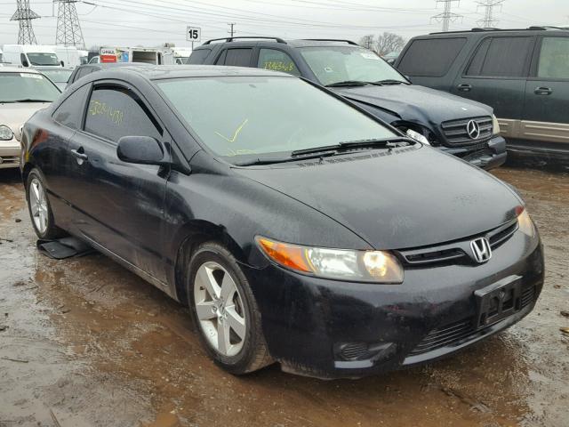 2HGFG12888H522687 - 2008 HONDA CIVIC EX შავი ფოტო 1