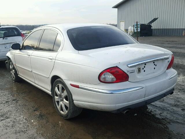 SAJWA51C35WE23662 - 2005 JAGUAR X-TYPE 3.0 WHITE photo 3