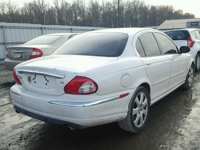 SAJWA51C35WE23662 - 2005 JAGUAR X-TYPE 3.0 WHITE photo 4