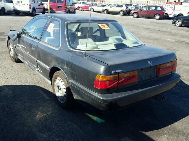 1HGCB7266LA049401 - 1990 HONDA ACCORD EX BLACK photo 3