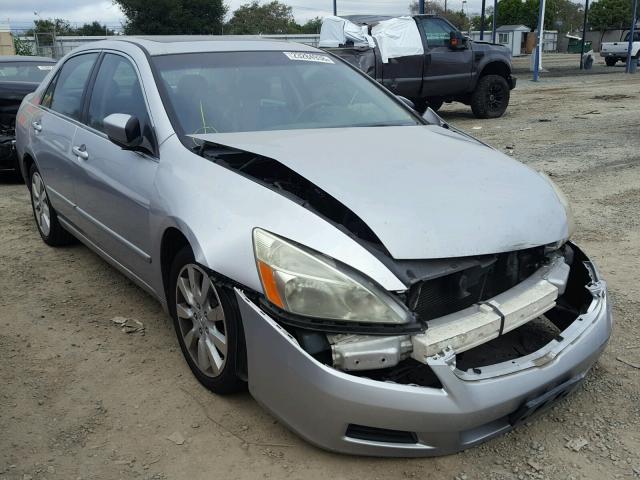 1HGCM66506A041305 - 2006 HONDA ACCORD EX SILVER photo 1