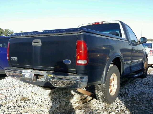 1FTZF1727WNA53177 - 1998 FORD F150 BLACK photo 4