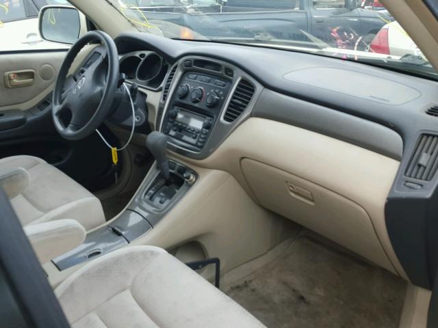 JTEGF21A030085146 - 2003 TOYOTA HIGHLANDER GOLD photo 5