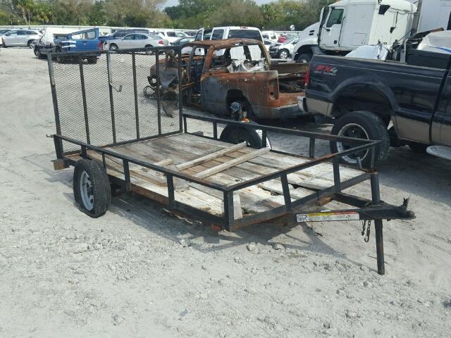 53PFB1015BG222459 - 2007 UTILITY TRAILER BLACK photo 1