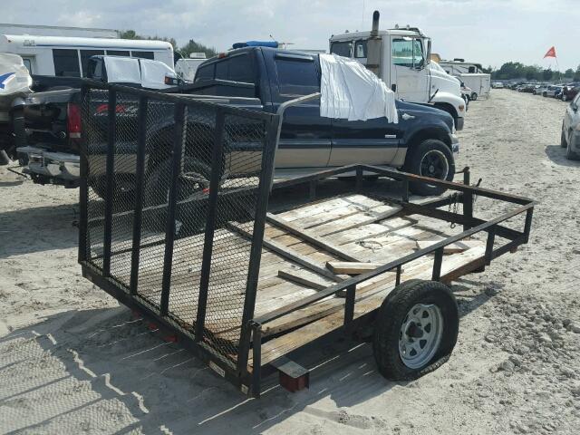 53PFB1015BG222459 - 2007 UTILITY TRAILER BLACK photo 4