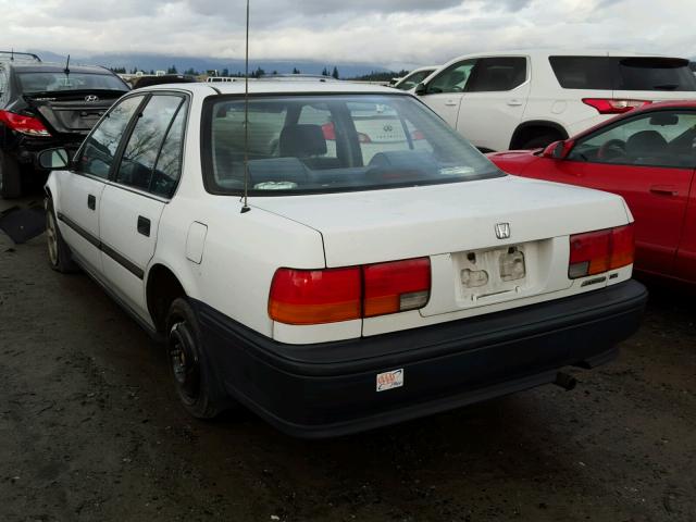 1HGCB7640PA190284 - 1993 HONDA ACCORD DX WHITE photo 3