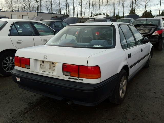 1HGCB7640PA190284 - 1993 HONDA ACCORD DX WHITE photo 4