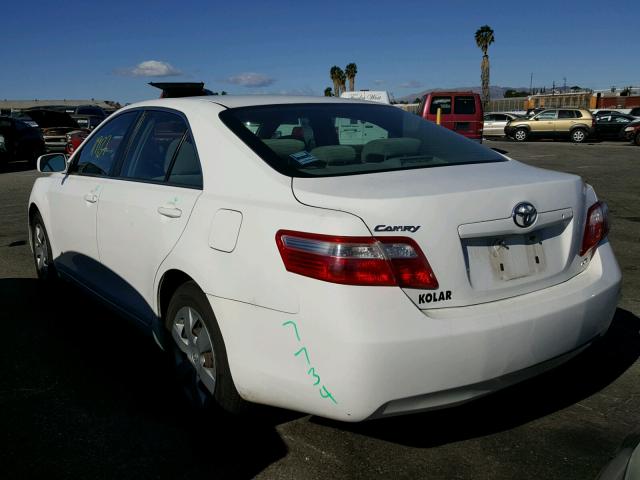 4T4BE46K79R065493 - 2009 TOYOTA CAMRY BASE WHITE photo 3