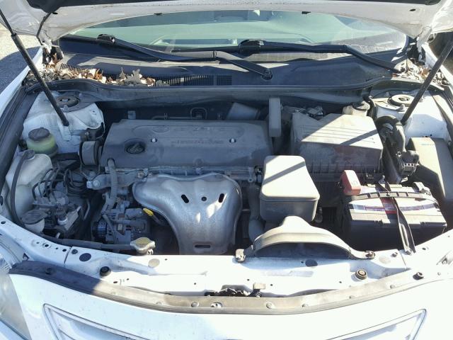 4T4BE46K79R065493 - 2009 TOYOTA CAMRY BASE WHITE photo 7