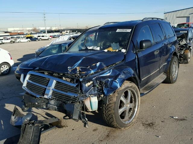 1D8HB58D54F173518 - 2004 DODGE DURANGO LI BLUE photo 2