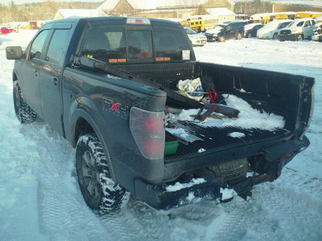 1FTFW1EF4BFA29335 - 2011 FORD F150 SUPER BLACK photo 3