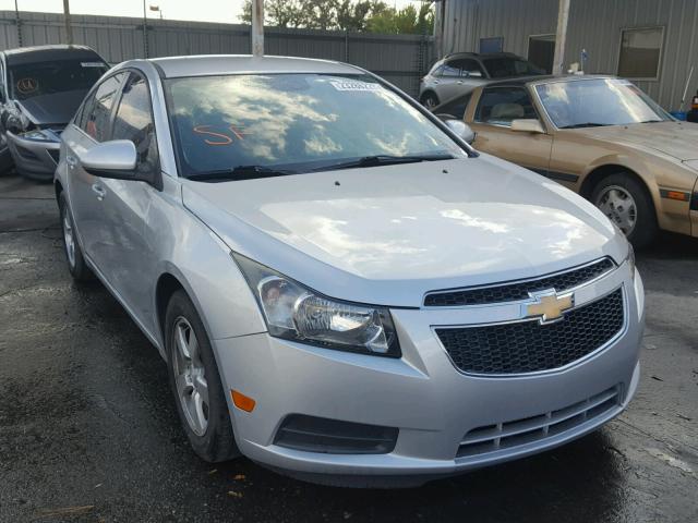 1G1PF5SC6C7394366 - 2012 CHEVROLET CRUZE LT SILVER photo 1