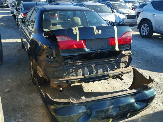 1HGCG1651YA011422 - 2000 HONDA ACCORD EX GREEN photo 3