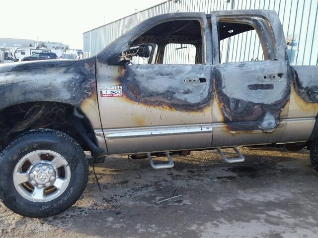 3D3KS28A68G141519 - 2008 DODGE RAM 2500 S TAN photo 10