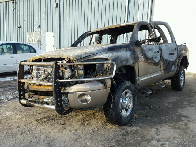 3D3KS28A68G141519 - 2008 DODGE RAM 2500 S TAN photo 2