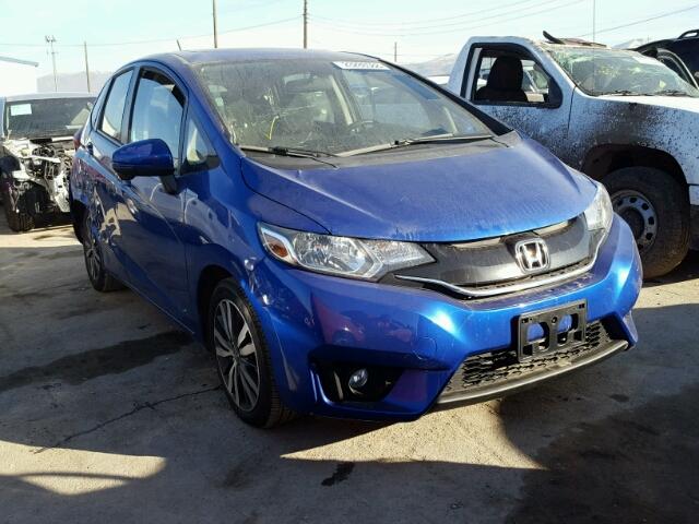 JHMGK5H75GX019005 - 2016 HONDA FIT EX BLUE photo 1