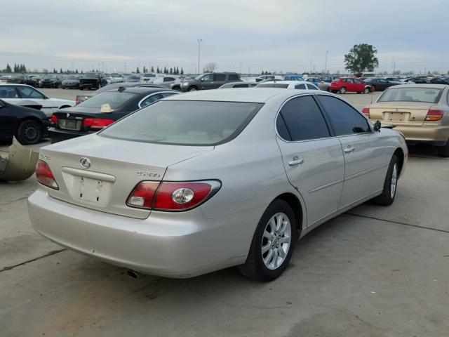 JTHBA30G545035659 - 2004 LEXUS ES 330 BEIGE photo 4