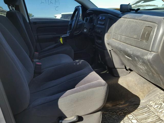 3D7KR28C85G824913 - 2005 DODGE RAM 2500 S SILVER photo 5