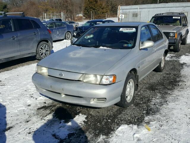 3N1AB41D3XL092857 - 1999 NISSAN SENTRA BAS BEIGE photo 2