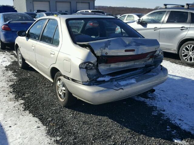 3N1AB41D3XL092857 - 1999 NISSAN SENTRA BAS BEIGE photo 3