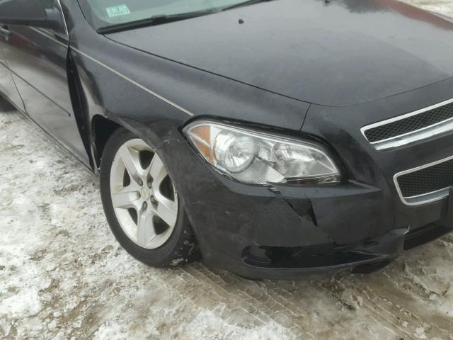1G1ZB5E02CF148314 - 2012 CHEVROLET MALIBU LS BLACK photo 9