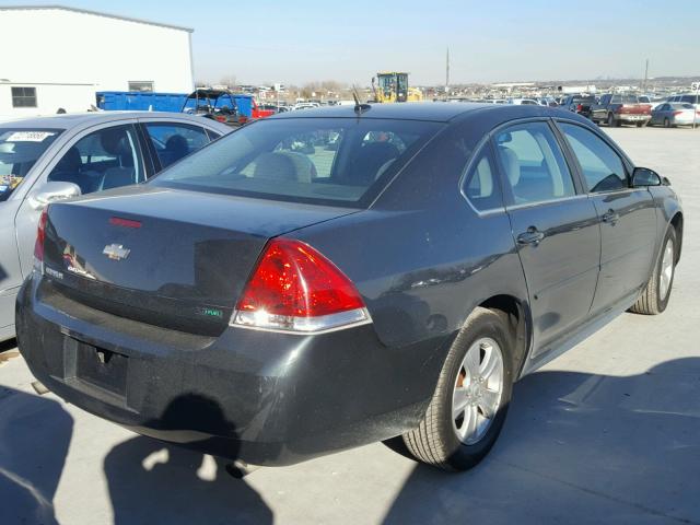 2G1WF5E33C1295069 - 2012 CHEVROLET IMPALA LS GRAY photo 4