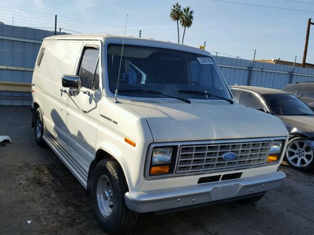 1FTDE14Y1GHA42262 - 1986 FORD ECONOLINE WHITE photo 1