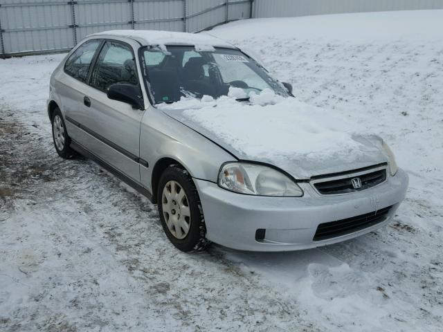 2HGEJ6349YH109294 - 2000 HONDA CIVIC DX GRAY photo 1